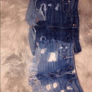 pacsun and ae shorts